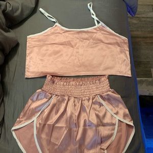 Satin 2 piece